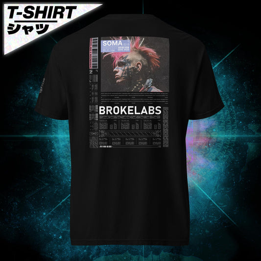 INSOMANIAC soma barber beats tape designer underground streetwear geometric techwear shirt