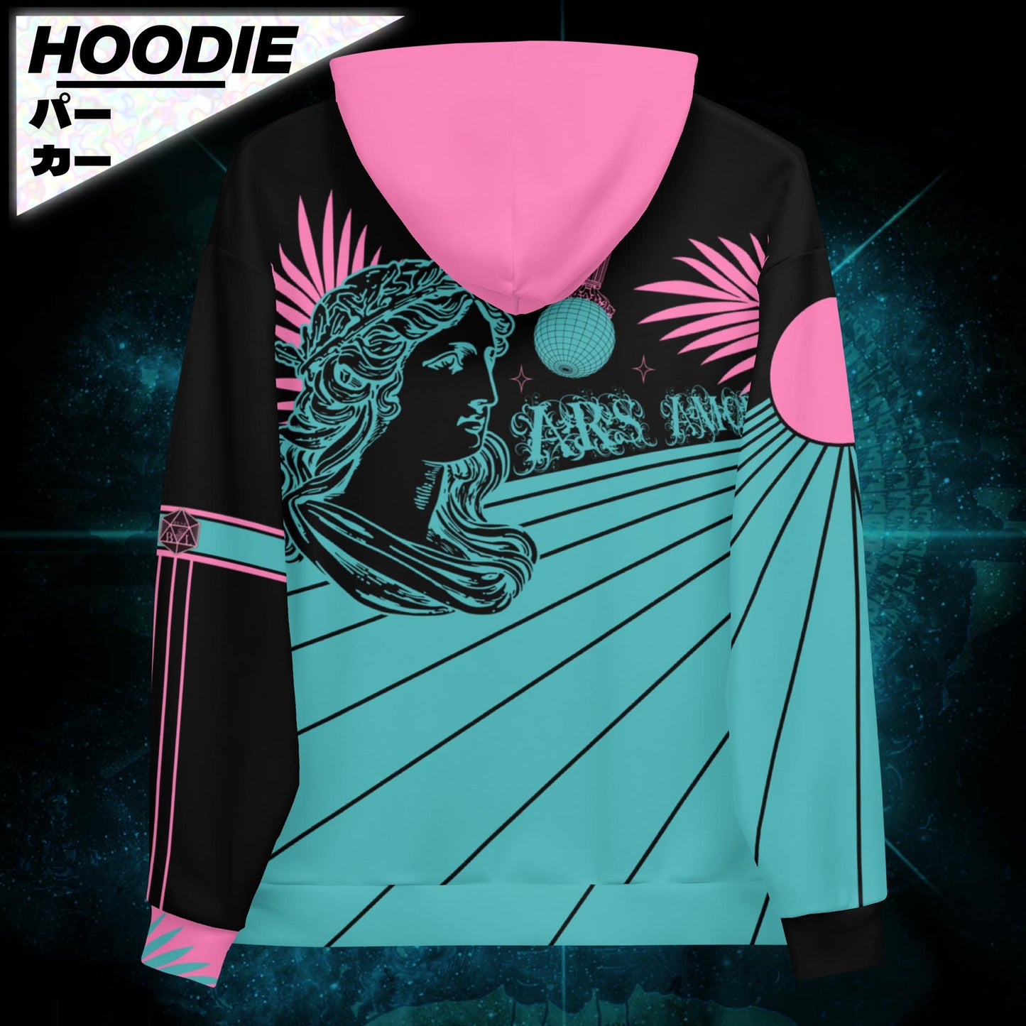 "THE LOVER" Colorburst Hoodie