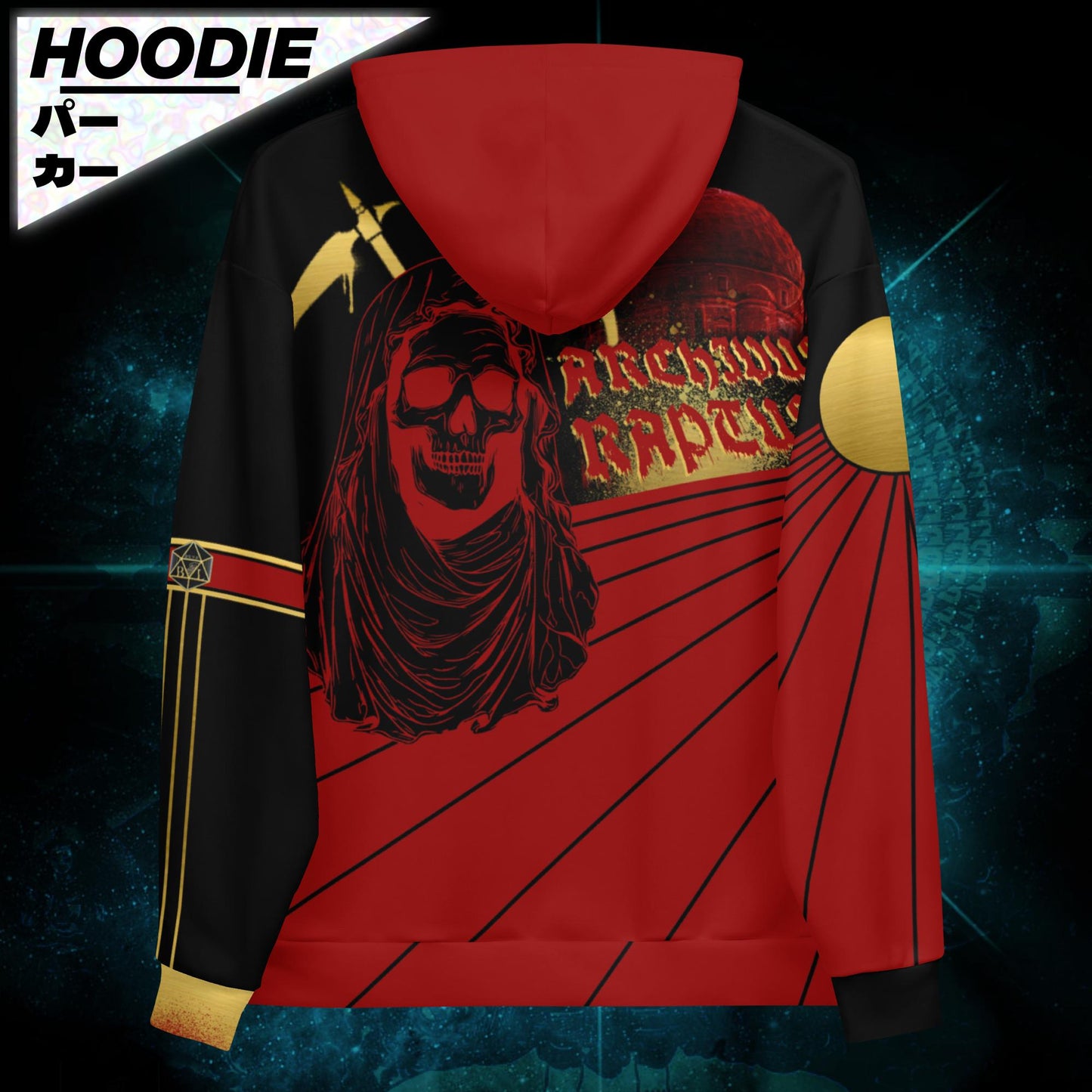 "THE REAPER" Colorburst Hoodie