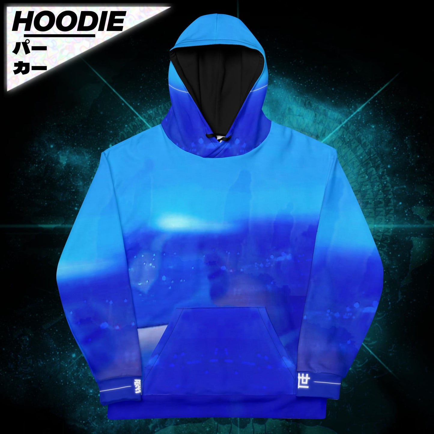 teph co. 愛 & 常世 - 夜明けまで巡ろう Hoodie
