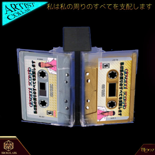 Ltd. Edition Cassettes - Giovanni Scorpio GOLD/SILVER Butterfly [2 TAPES]
