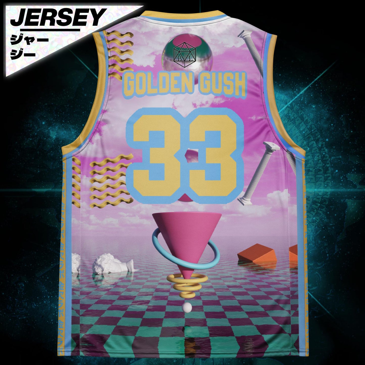 Golden Gush - #33 Team Jersey [VIRTUAL VAULT]