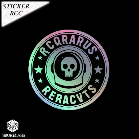 RCC - Holographic Logo Sticker